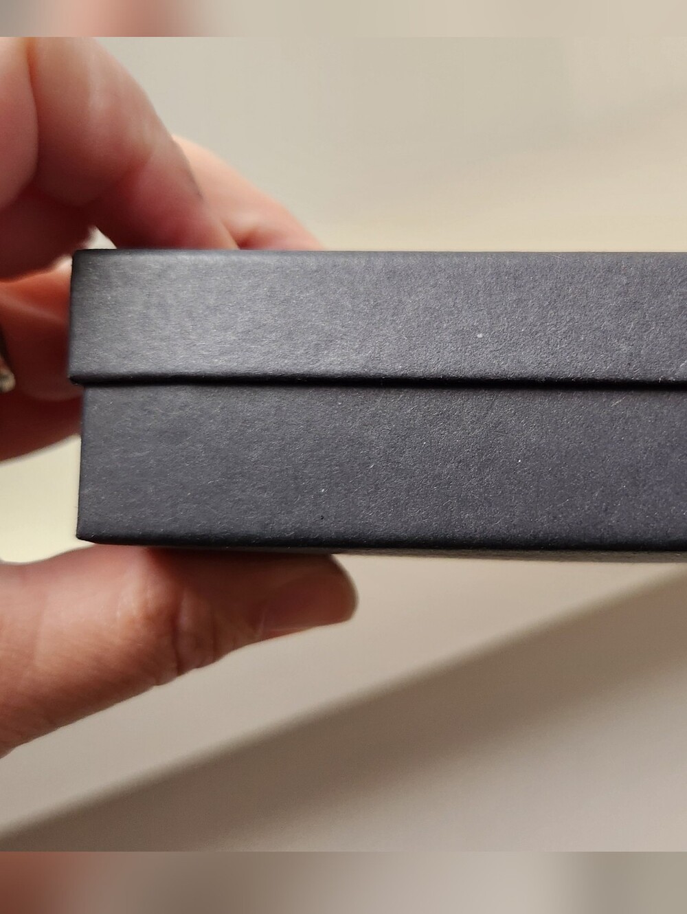 Black Accessory Box - Minimal Gift Case